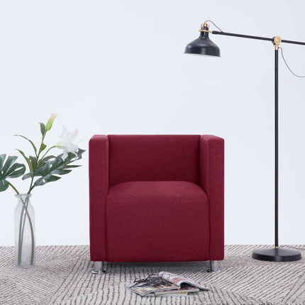 Fauteuil Cube Tissu