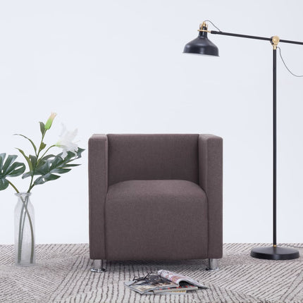 Fauteuil Cube Tissu