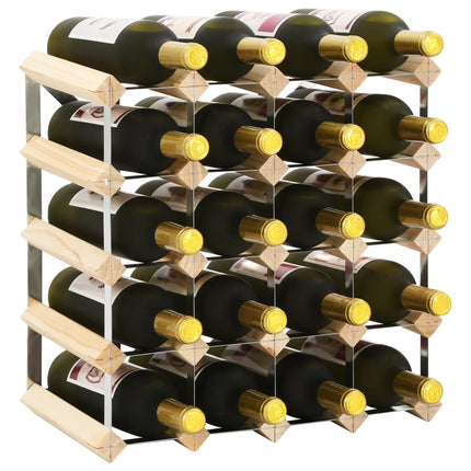 Casier À Bouteilles 12 Bouteilles Pinède Solide Beige
