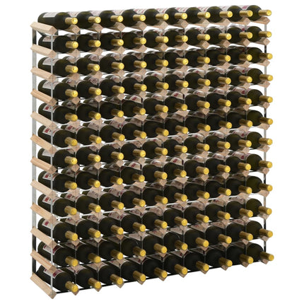 Casier À Bouteilles 12 Bouteilles Pinède Solide Beige