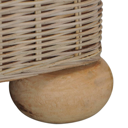 Fauteuil Avec Coussins Rotin Naturel