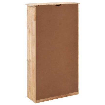 Armoire À Chaussures 55X20X Bois De Noyer Massif 104 Cm