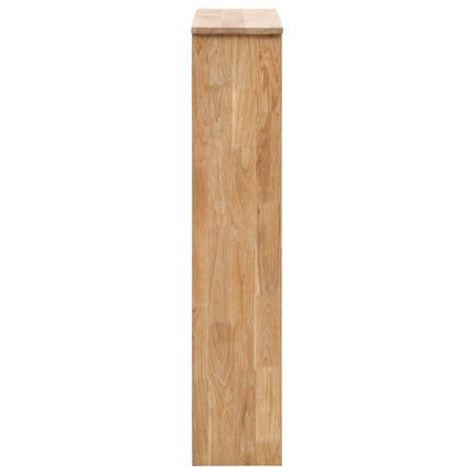 Armoire À Chaussures 55X20X Bois De Noyer Massif 104 Cm