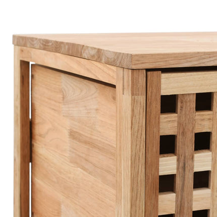 Armoire De Salle De Bains 41X41X91 Cm Bois De Noyer Massif