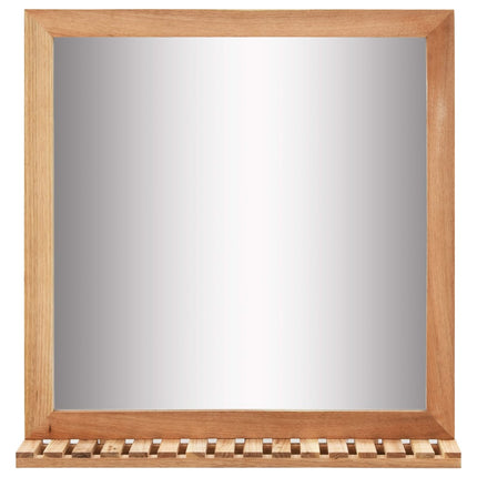 Armoire Pour Lavabo Avec Miroir Bois De Noyer Massif