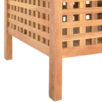Banc De Rangement Bois De Noyer Massif