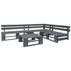 Salon De Jardin Palette 4 Pcs Bois