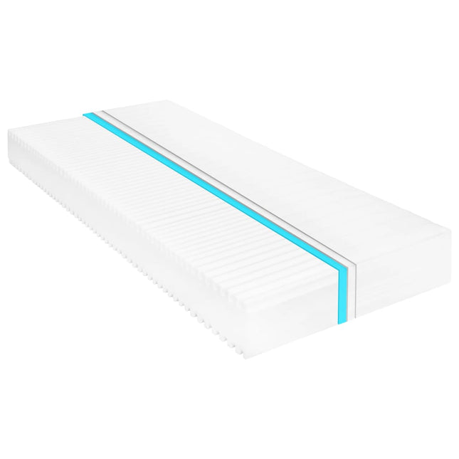 Matelas 7 Zones Mousse Pu 16 Cm H2 H3
