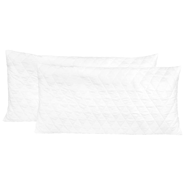 Oreillers Lot De 2 80X40X14 Cm Mousse À Mémoire De Forme