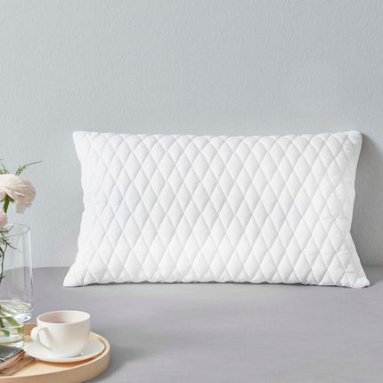 Oreillers Lot De 2 80X40X14 Cm Mousse À Mémoire De Forme