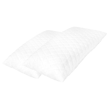 Oreillers Lot De 2 80X40X14 Cm Mousse À Mémoire De Forme