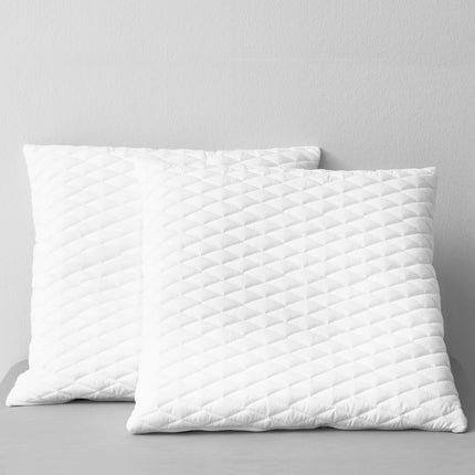 Oreillers Lot De 2 80X40X14 Cm Mousse À Mémoire De Forme