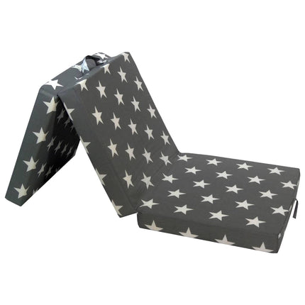 Matelas En Mousse Pliable En 3 Sections 190 X 70 X 9 Cm