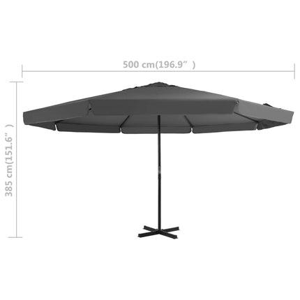 Parasol De Jardin Avec Base Portable