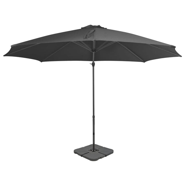 Parasol De Jardin Avec Base Portable Sable