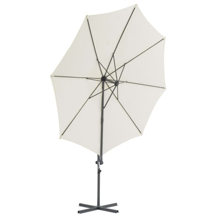 Parasol De Jardin Avec Base Portable Sable