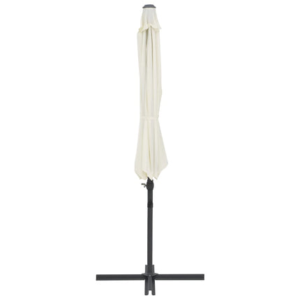 Parasol De Jardin Avec Base Portable Sable