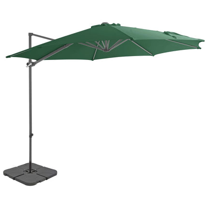 Parasol De Jardin Avec Base Portable Sable