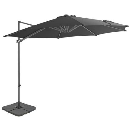 Parasol De Jardin Avec Base Portable Sable