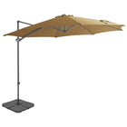 Parasol De Jardin Avec Base Portable Sable