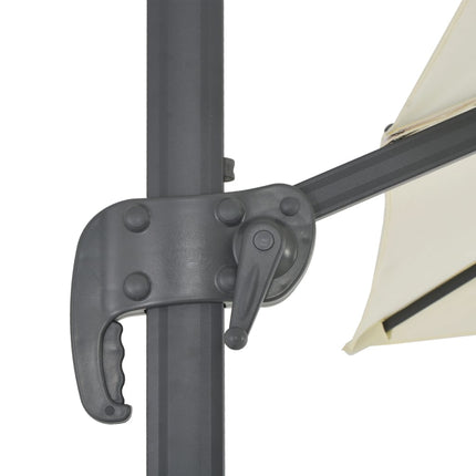 Parasol De Jardin Avec Base Portable Sable