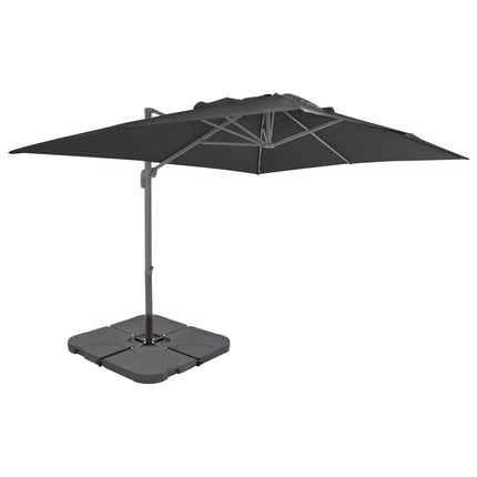 Parasol De Jardin Avec Base Portable Sable