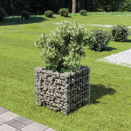 Lit Surélevé À Gabion Acier Galvanisé
