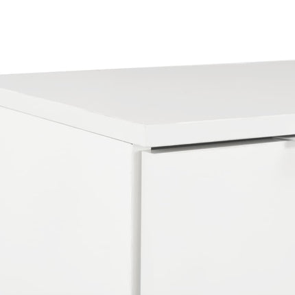 Buffet Brillant 71 X 35 X 80 Cm Bois D'ingénierie