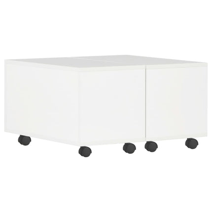 Table Basse Brillant Bois D'ingénierie