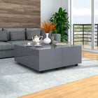 Table Basse Brillant Bois D'ingénierie
