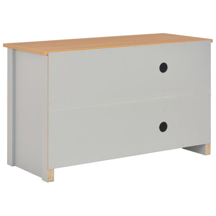 Meuble Tv Gris 95X39X58 Cm