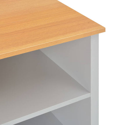Meuble Tv Gris 95X39X58 Cm