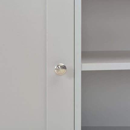 Meuble Tv Gris 95X39X58 Cm