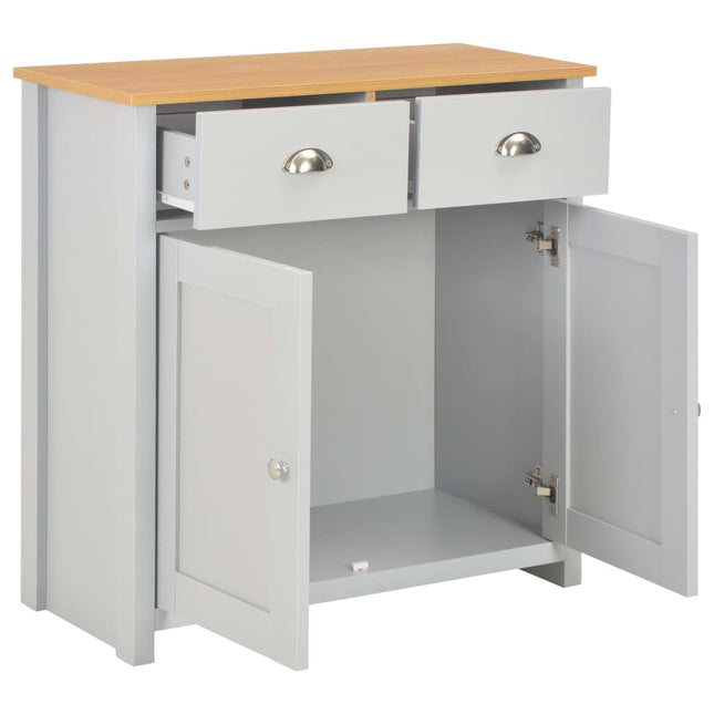 Buffet Gris 79X35X81 Cm