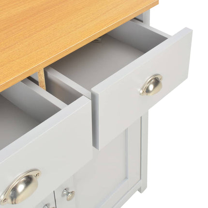 Buffet Gris 79X35X81 Cm