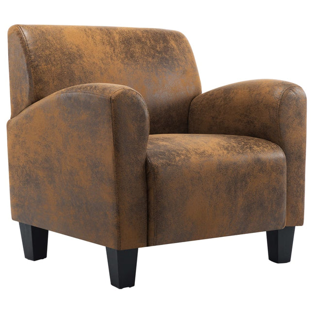 Canapé-Chaise Marron 70X69X72 Cm Similicuir