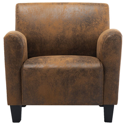 Canapé-Chaise Marron 70X69X72 Cm Similicuir