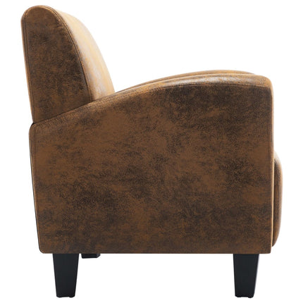 Canapé-Chaise Marron 70X69X72 Cm Similicuir