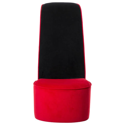 Chaise En Forme De Talon Haut Velours