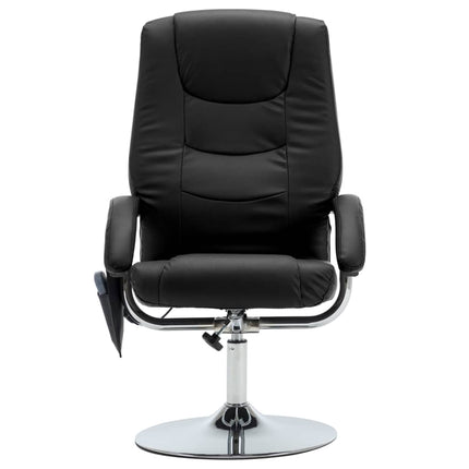 Fauteuil De Massage Avec Repose-Pied Similicuir