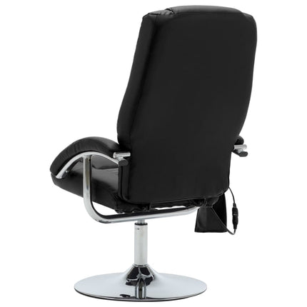 Fauteuil De Massage Avec Repose-Pied Similicuir