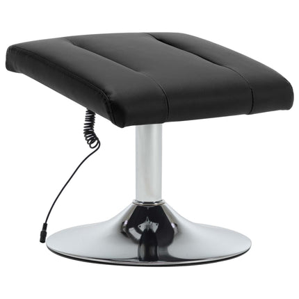Fauteuil De Massage Avec Repose-Pied Similicuir