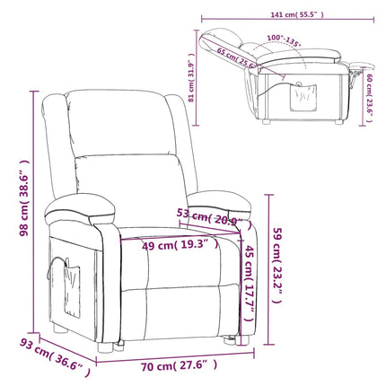 Fauteuil De Massage Tissu