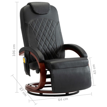 Fauteuil De Massage Tv Inclinable Similicuir