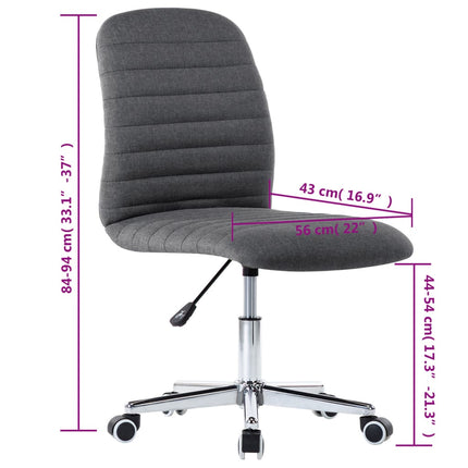 Chaise Pivotante De Bureau Tissu