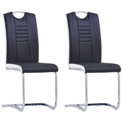 Chaises À Manger Cantilever Lot De 6 Similicuir