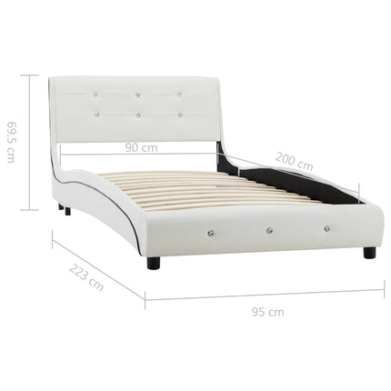 Cadre De Lit Sans Matelas Similicuir