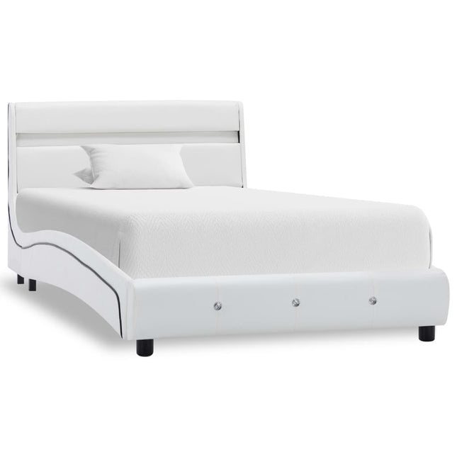 Cadre De Lit Avec Led Sans Matelas Similicuir