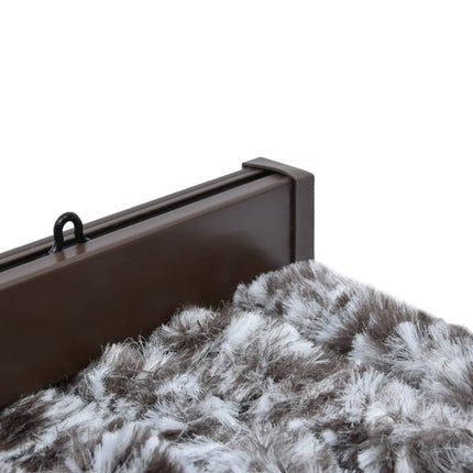 Moustiquaire Chenille Marron Et Beige