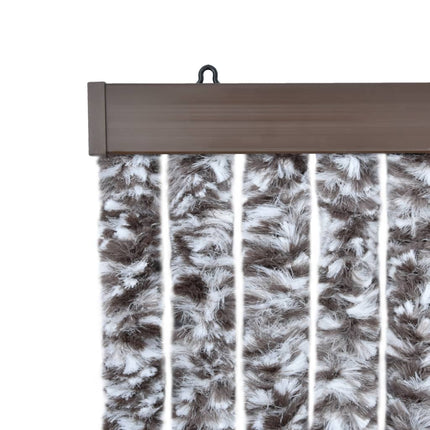 Moustiquaire Chenille Marron Et Beige